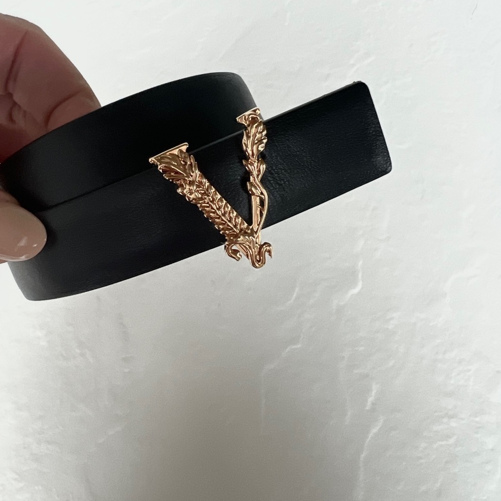 Versace | *AUTHENTIC* VIRTUS THIN WAIST BELT